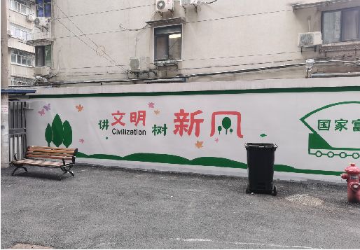 合肥社区墙绘